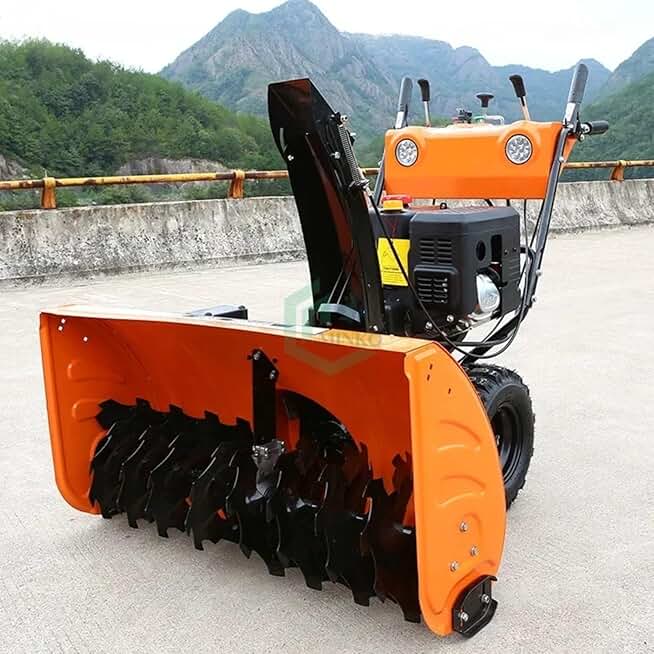 Small Electric Snow Blower, 100mm Wide Design, Suitable for Home and Small Business, efficient Snow Removal, Ensure Safe Travel