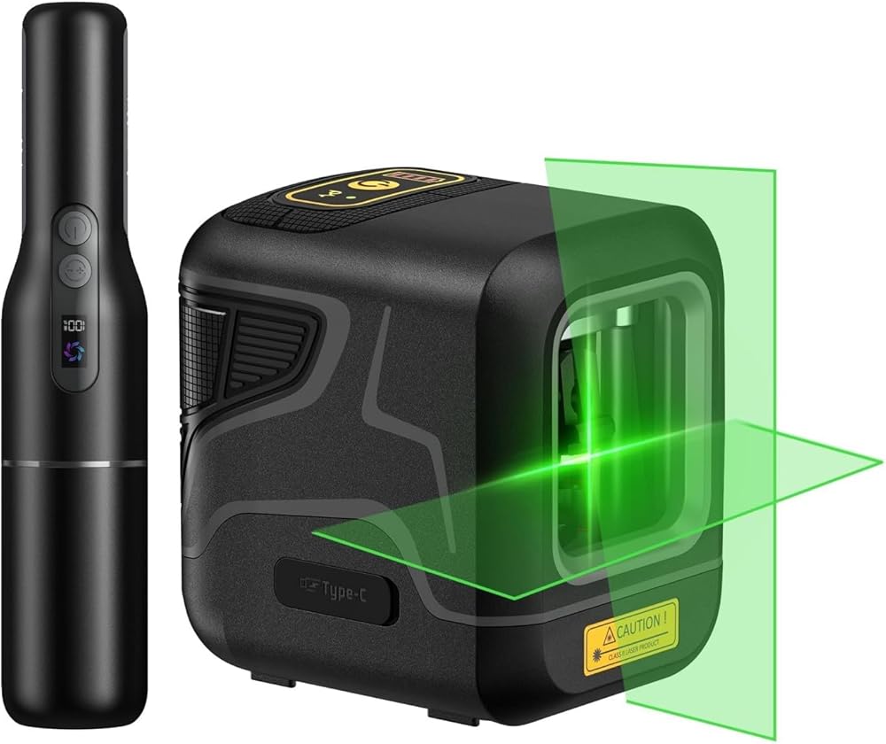 Fanttik Slim V7 Pocket Cordless Car Vacuum D2 Laser Level