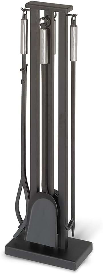 Pilgrim Home and Hearth 18039 Contemporary Fireplace Tool Set, 32