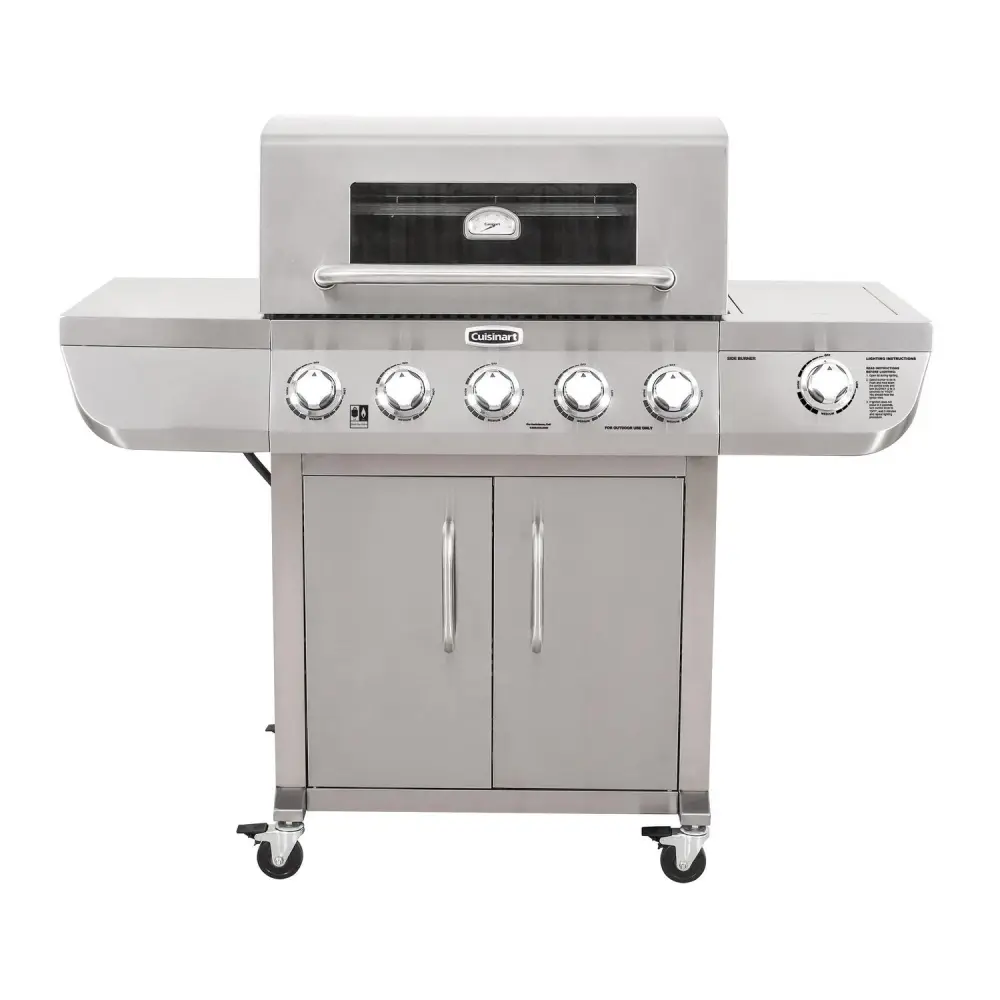 Cuisinart 5-Burner Dual Fuel Gas Grill (Propane/Natural Gas)