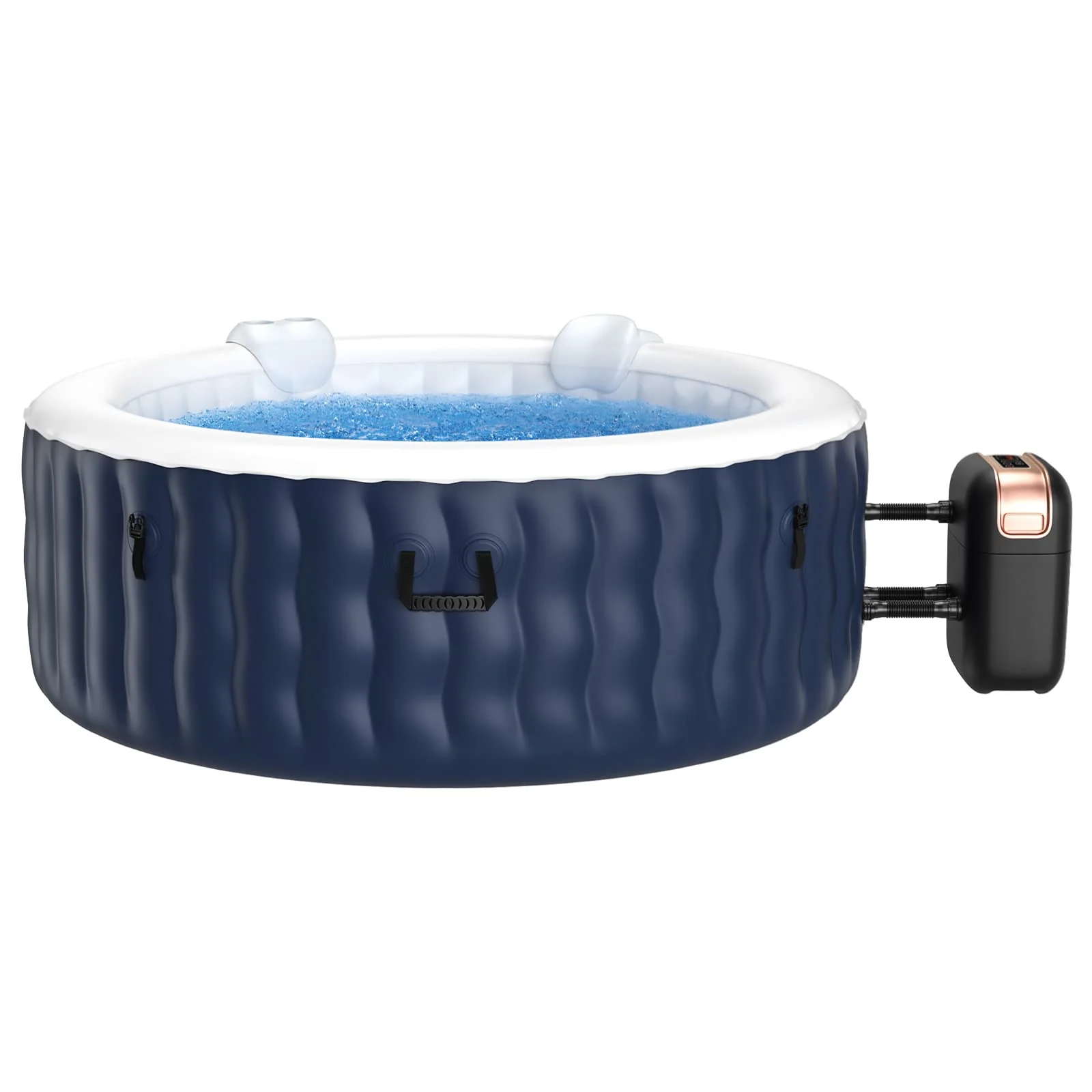 Inflatable Hot Tub Spa, 71inch x 27inch 4 Person Portable Hot Tub