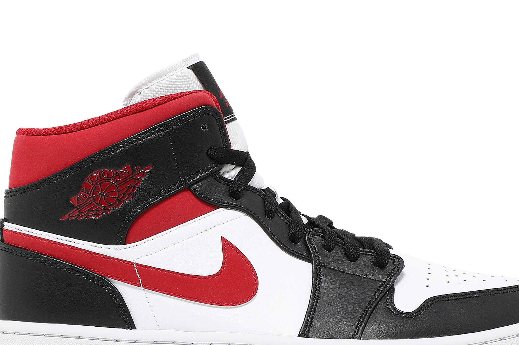 Air Jordan 1 Mid 'Black Gym Red' 554724-122