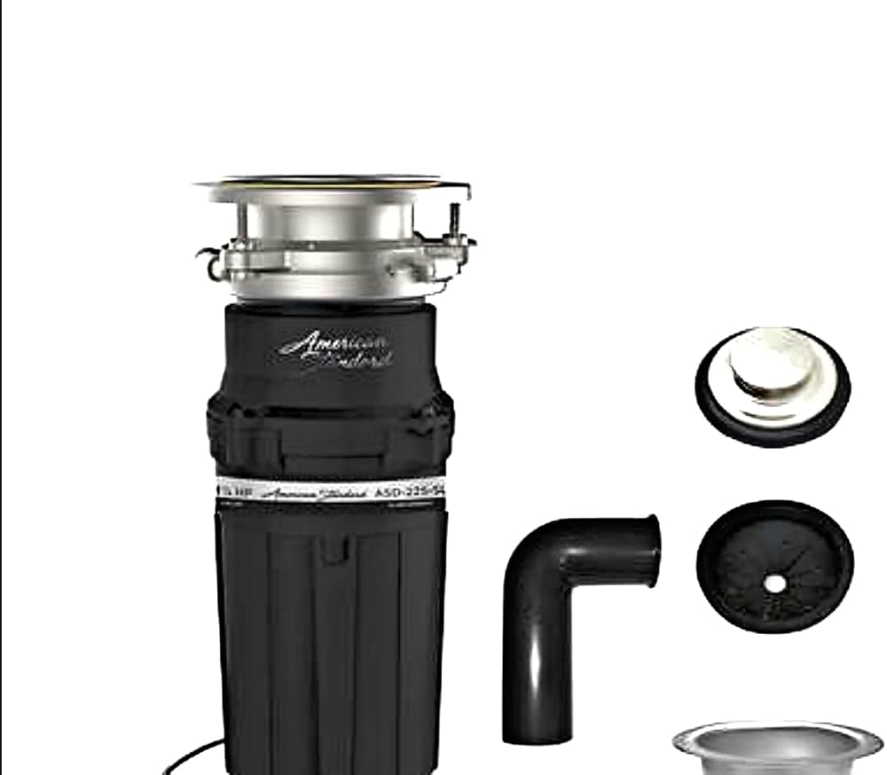 American Standard 1-1/4 HP Premium Garbage Disposal - Slim Line - Food Waste Disposer