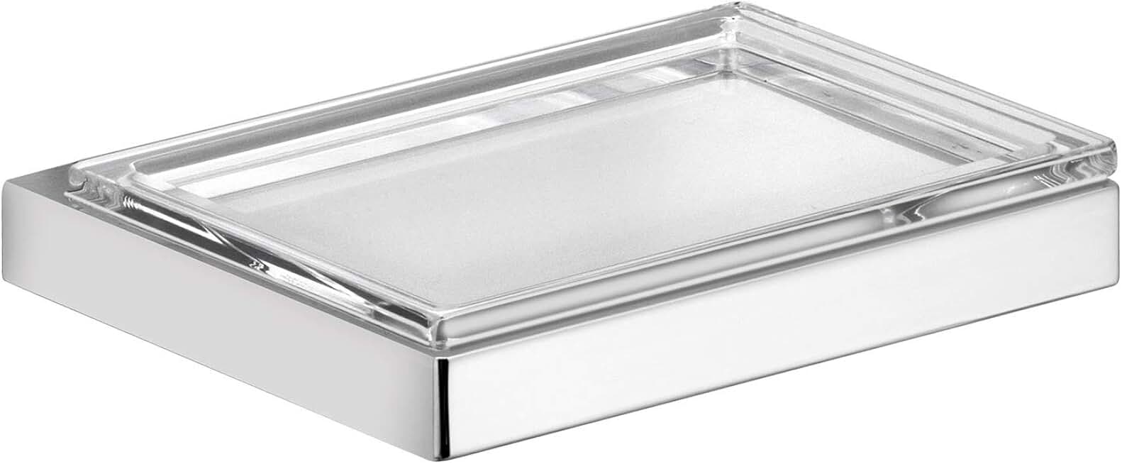 Keuco Edition 11 Soap Dish, Brushed Black Chrome 4.7