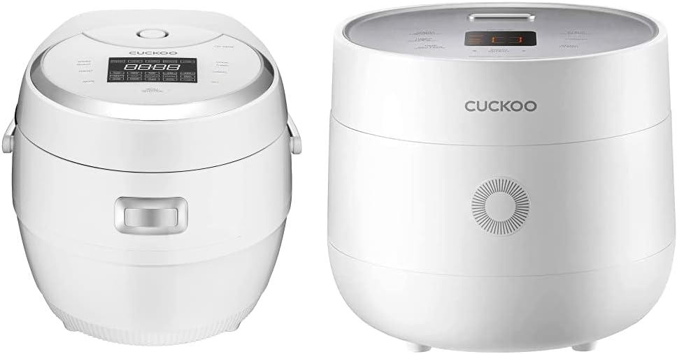 CUCKOO CR-1020F 10-Cup & CR-0675F 6-Cup Micom Rice Cookers | Nonstick Pots