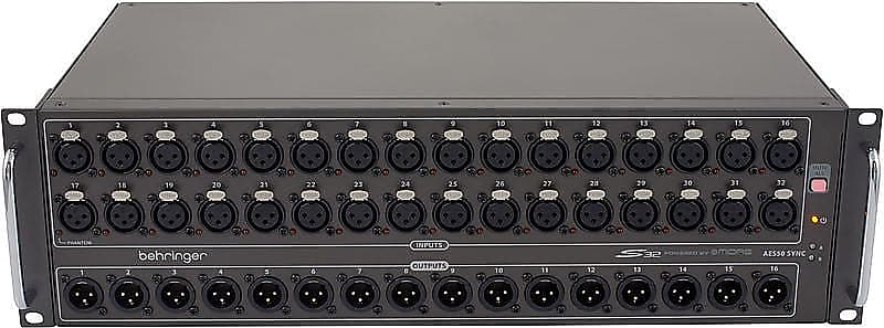 Behringer S32 Digital Snake IO Box 32 Preamps 16 Outputs (Expedited Shipping)