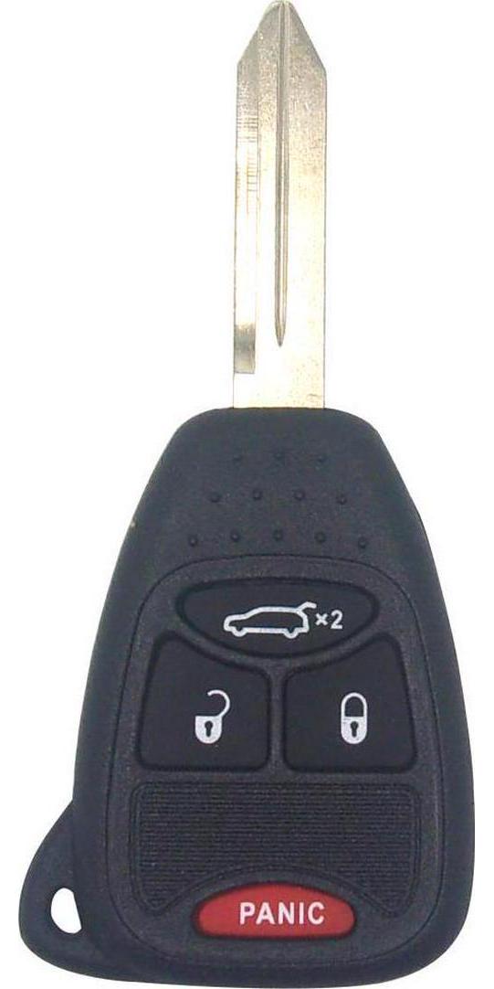 Car Keys Express CDJ Simple Key- 4 Button Remote and Key Combo with Hatch