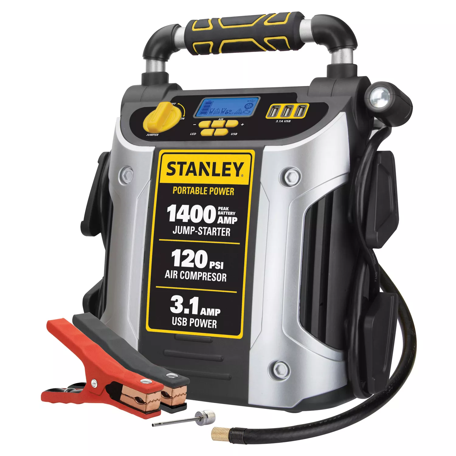 STANLEY J7C09D Digital Portable Power Station Jump Starter