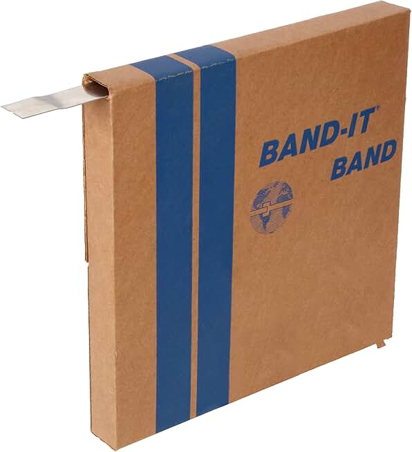 BAND-IT G43299 201 Stainless Steel Giant Band, 1-1/4