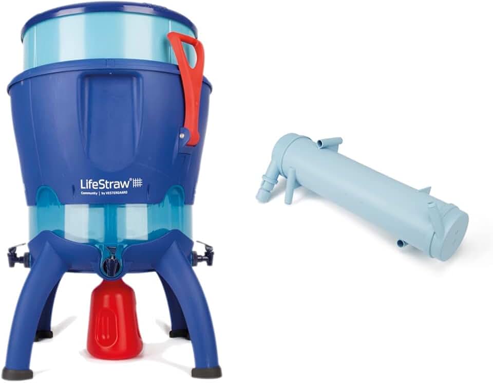 LifeStraw Community High-Capacity Water Purifier & Replacement Membrane Ultrafilter Cartridge