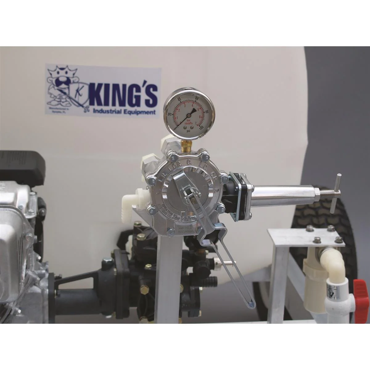 Kings 100 Gallon Trailer Sprayer with 12' Boom