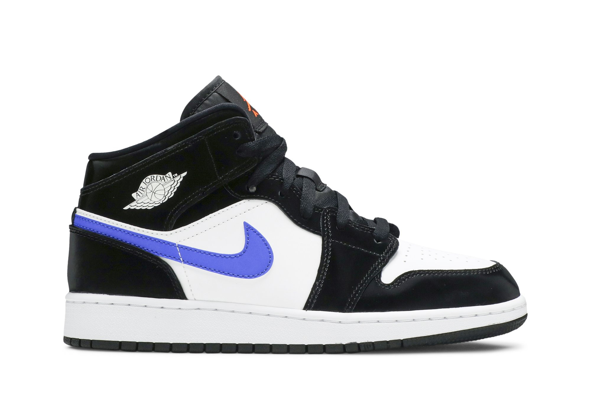 Air Jordan 1 Mid GS 'Black Racer Blue' 554725-084