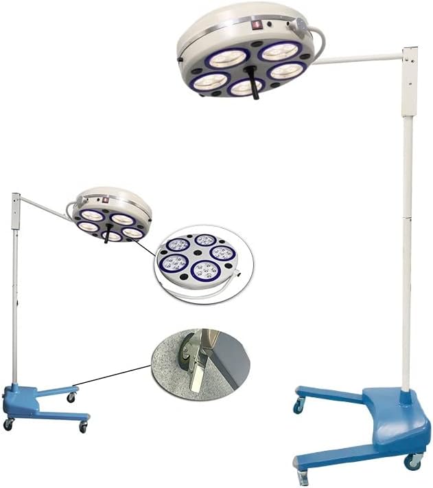 30 LEDs Operating Shadowless Lamp Movable Standing Examination Lamp