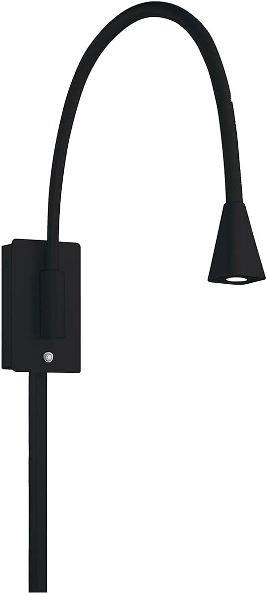 WAC Lighting dweLED, Stretch LED Swing Arm 3000K in Black