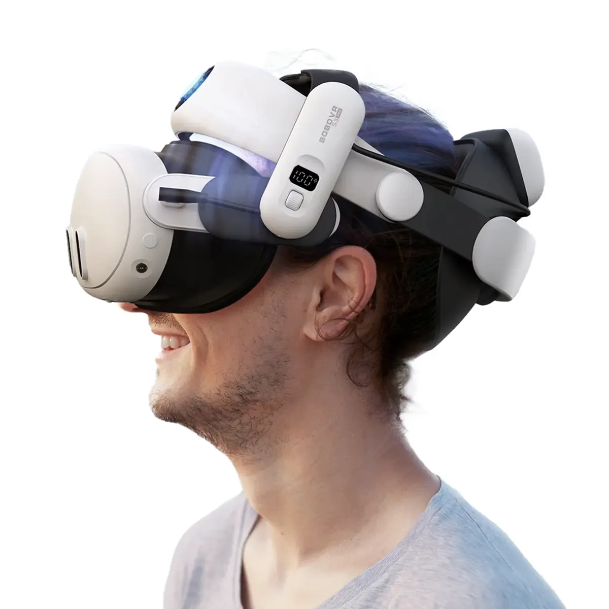 BoboVR S3 Pro Super Headband with Battery for Meta Quest 3