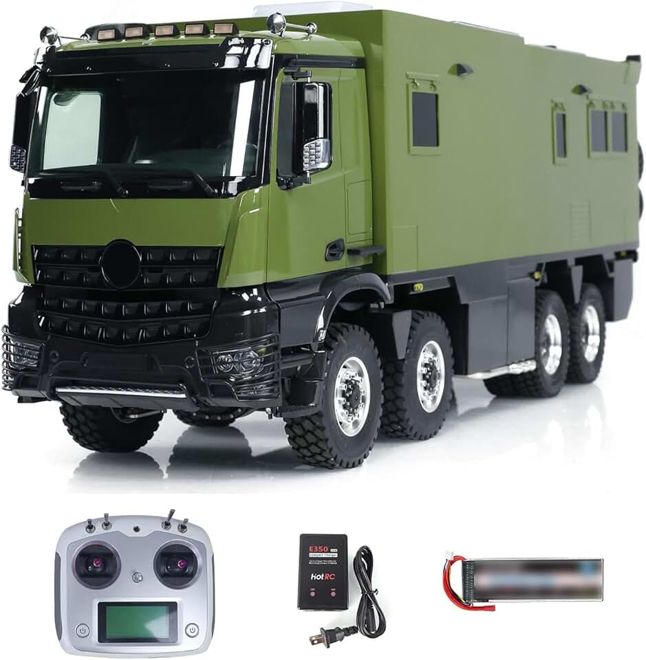 TOUCAN RC HOBBY 1/14 Metal Chassis RC Recreational Vehicle 8X8 Remote Control Touring Cars Model