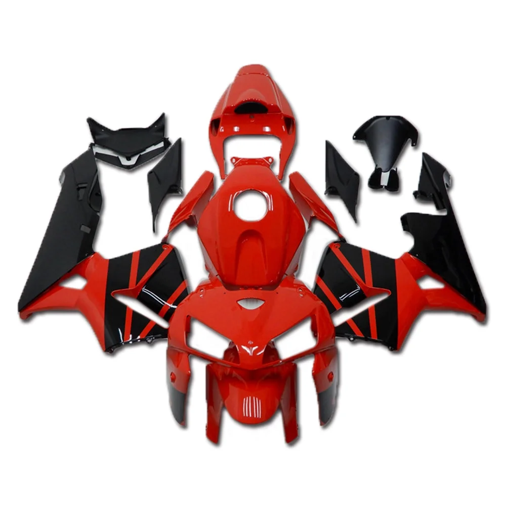 NT Fairing Motorcycle Fairings Fairing kit Fit for HONDA 2005 2006 CBR600RR Red Black 05 06 CBR 600RR Plastic Bodywork Bodyframe a004