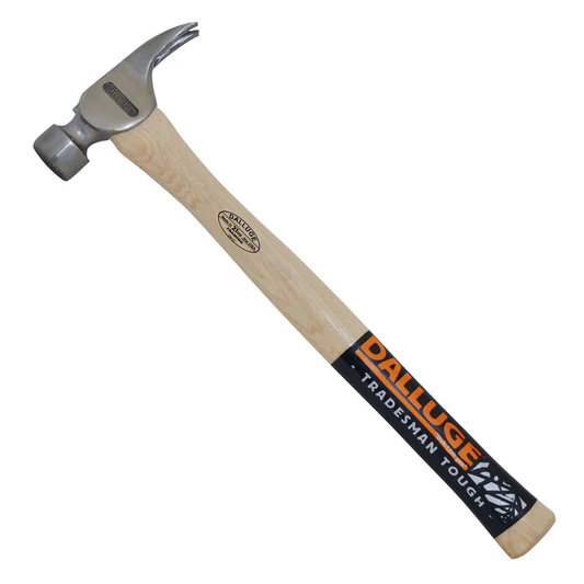 VAUGHAN & BUSHNELL MFG COVaughan Dalluge 21 oz Serrated Face Framing Hammer 18 in. Hickory Handle