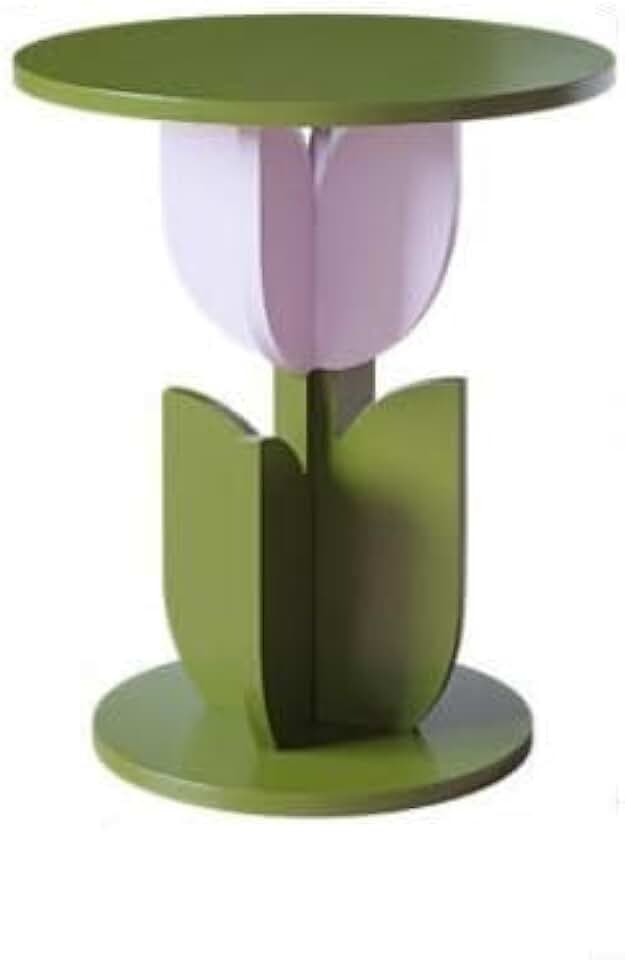 Nordic Coffee Table with Pink Wooden Storage Soft Touch of Elegance, 15.74*18.5*15.74in