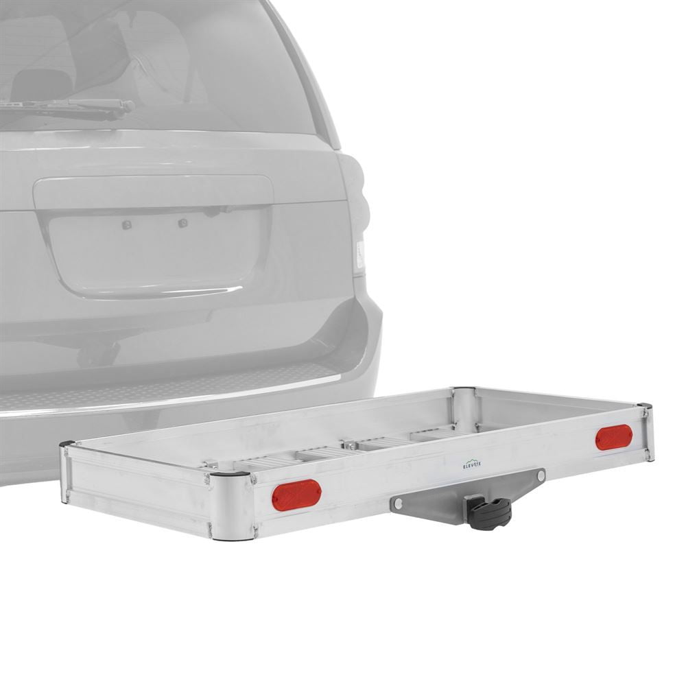 Elevate Outdoor Folding Aluminum Tray Premium Cargo Carrier   50in
