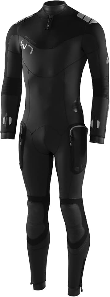 Waterproof Mens W7 5mm Backzip Wetsuit