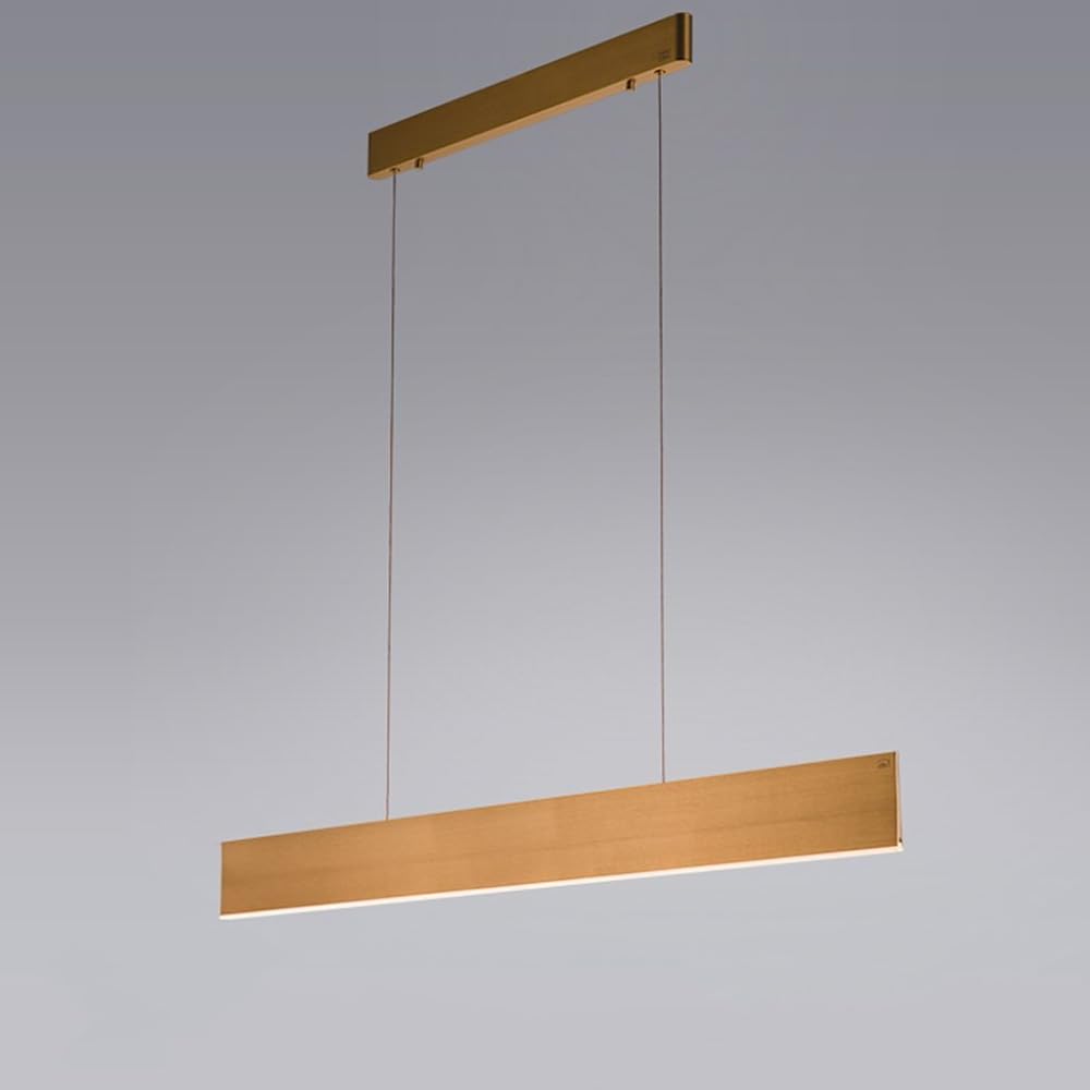 Indoor Light Led Modern Chandelier Bar Counter Chandelier Creative Light Bar Retro Chandelierk Brown Illumination