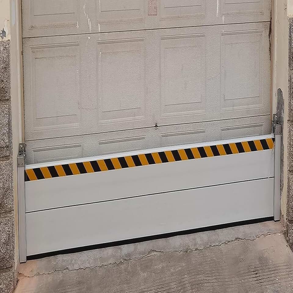 15.7 Inch Height Reusable Flood Barriers for Outside, Heavy Duty Unit Module Design Flood Control Baffle Water Stopper Panel, Garage Street Basement House Factory Entrance Use (Color : H 40