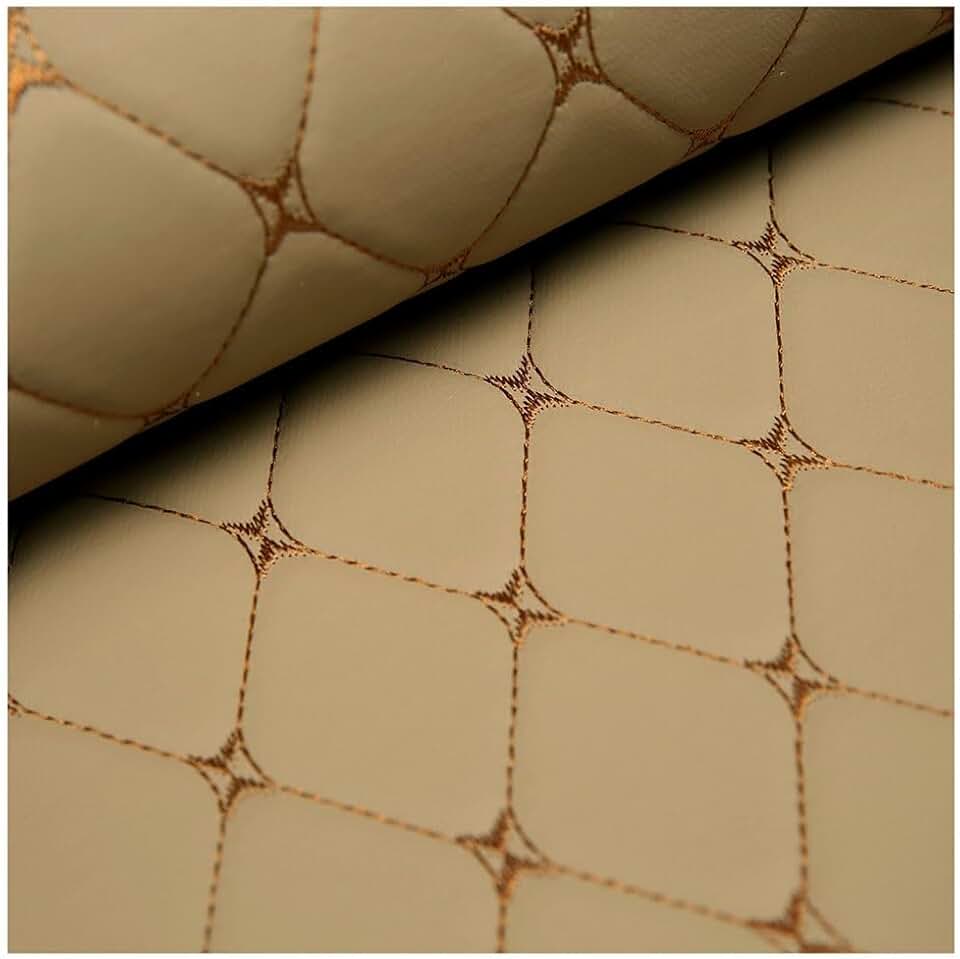 Faux Leather Fabric Sheet 3mm Thick Solid Colors Synthetic Leather Vinyl Leather Fabric Skin Leather Fabric Soft PVC Leather for Wallet Handbags Making Sewing Crafting Car SKunstleder PVC Leder (Colo