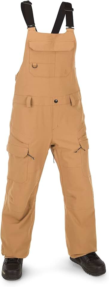 Volcom womens Creston Stretch Snowboard Ski Bib Overall Snowpant