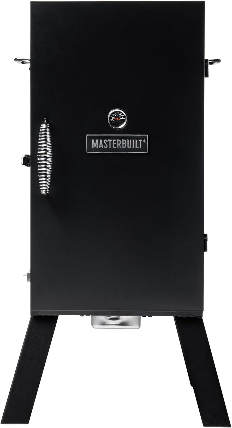 Masterbuilt® 30-inch Electric Vertical BBQ Smoker with Analog Temperature Control, Chrome Smoking Racks and 535 Cooking Square Inches in Black, Model MB20070210