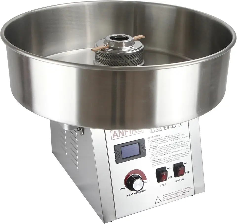 ANFIRE Commercial Professional Cotton Candy Machine 5