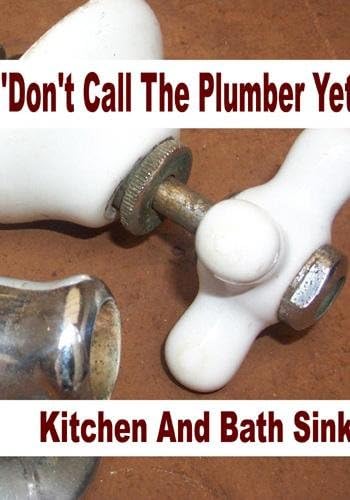 Don't Call The Plumber Yet! (Kitchen and Bath Sink)