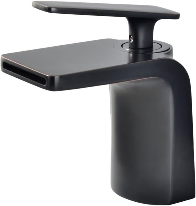 Basin Faucet Waterfall Water Washing Basin Hot and Cold Antique Faucet Set