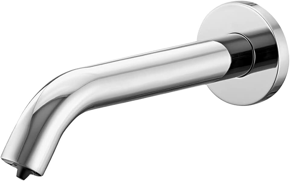 Commercial Automatic Hands-Free Foam Soap Dispenser - FS9818 Contemporary Style Wall Mount Solid Brass Sensor Soap Dispenser - Chrome Finish