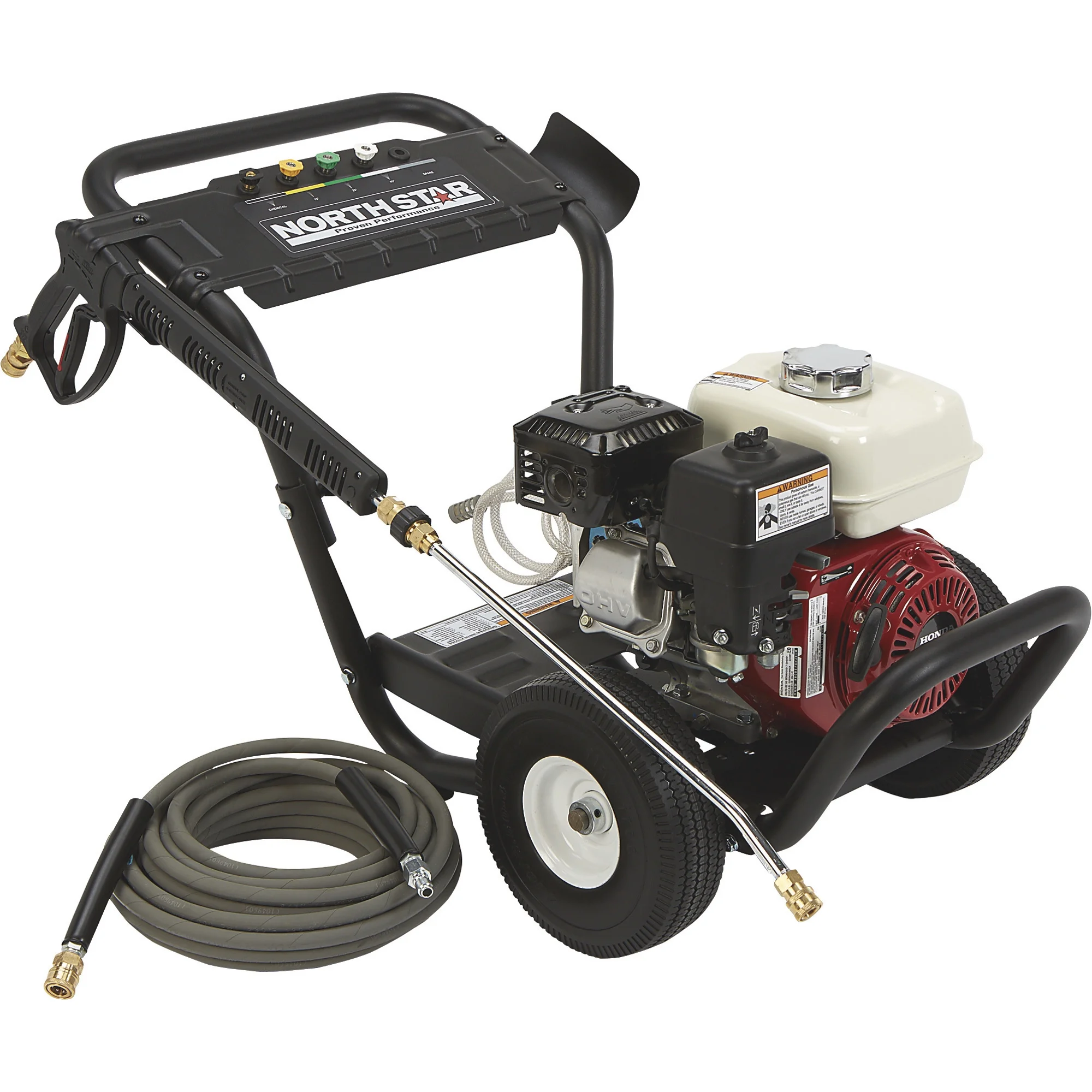 NorthStar Gas Cold Water Pressure Washer, 3300 PSI, 2.5 GPM Honda Engine, Model# 157123
