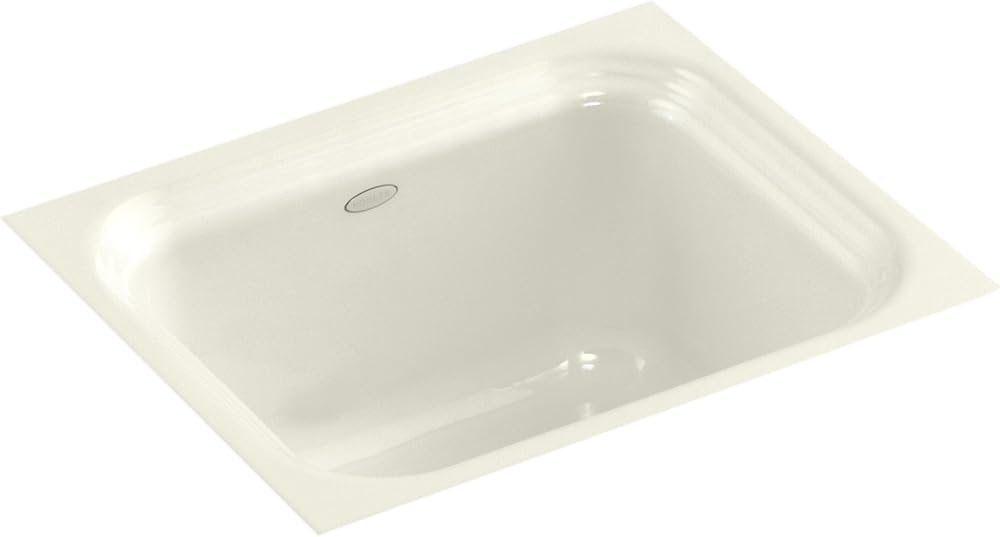 KOHLER K-6589-U-96 Northland Undercounter Entertainment Sink, Biscuit