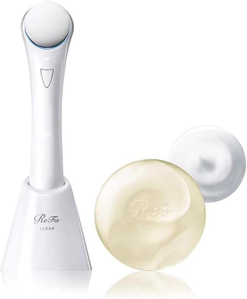 ReFa Ultra Cleansing Duo (New USB Version) Facial Cleansing Brush, Face Cleanser and Massager
