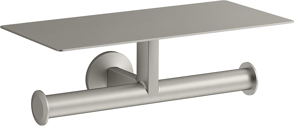 KOHLER Components Covered Double Toilet Tissue Holder
