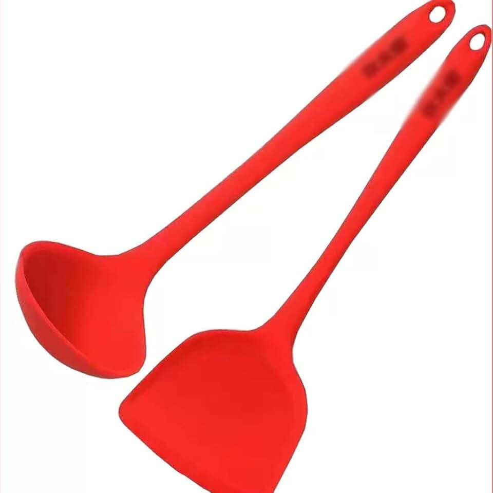 Kitchen Utensils Set, for Non-Stick Pan Kitchen Tool Ladle and Wok Spatulas