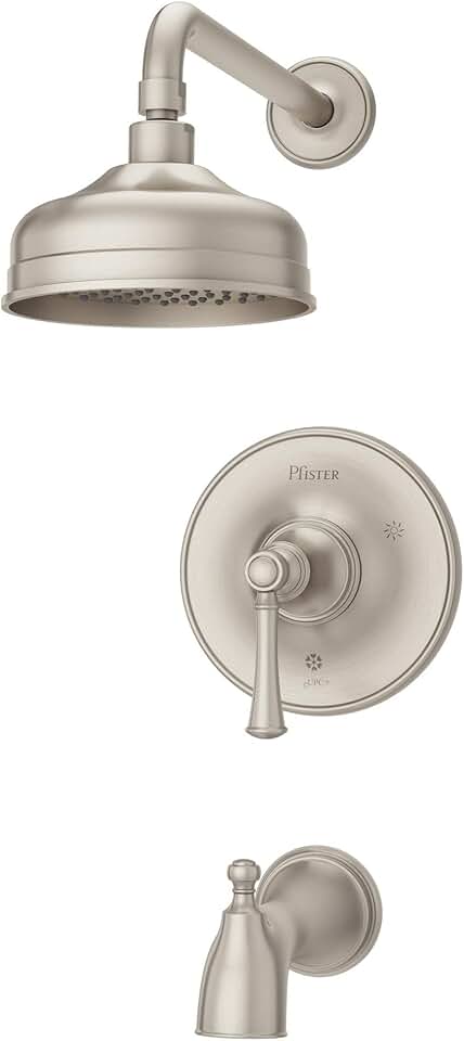 Pfister LG89-8TBK Plumbing-Equipment, Brushed Nickel