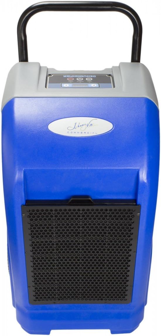 Commercial DEHUMIDIFIER -JVDHUM70-20' (6 m) Drain Hose - Handle - Air Filter - Digital Panel Control - 15 gal (68 L) Daily Evacuation Capability
