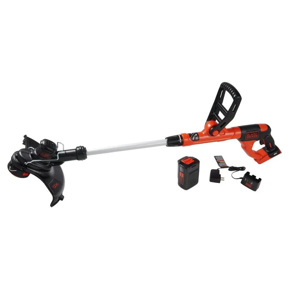 BLACK+DECKER LST140C 40V MAX* Lithium-Ion Cordless String Trimmer