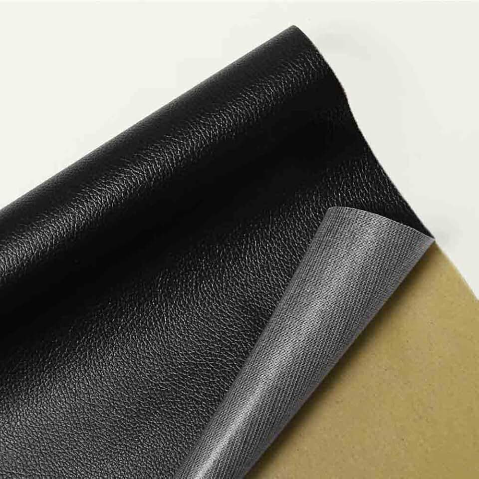 Leather Repair Tape Leather Repair Patch Self-Adhesive Leather Repair Kit for Car Seat Sofas Handbags Furniture (Black,338x52 inch)