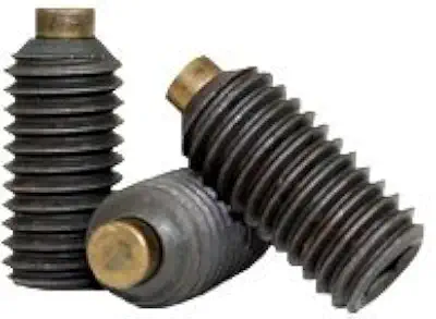 Set Screws Brass Tip - Alloy Steel 5/16