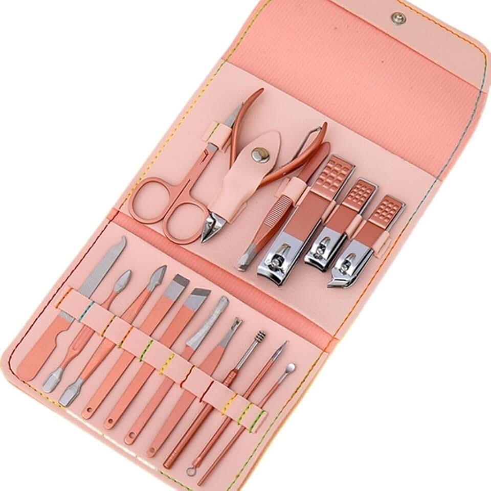 Complete Set of Stainless Steel Foot and Nail Repair Tools, Dead Skin Pliers, Nail Clipper Set