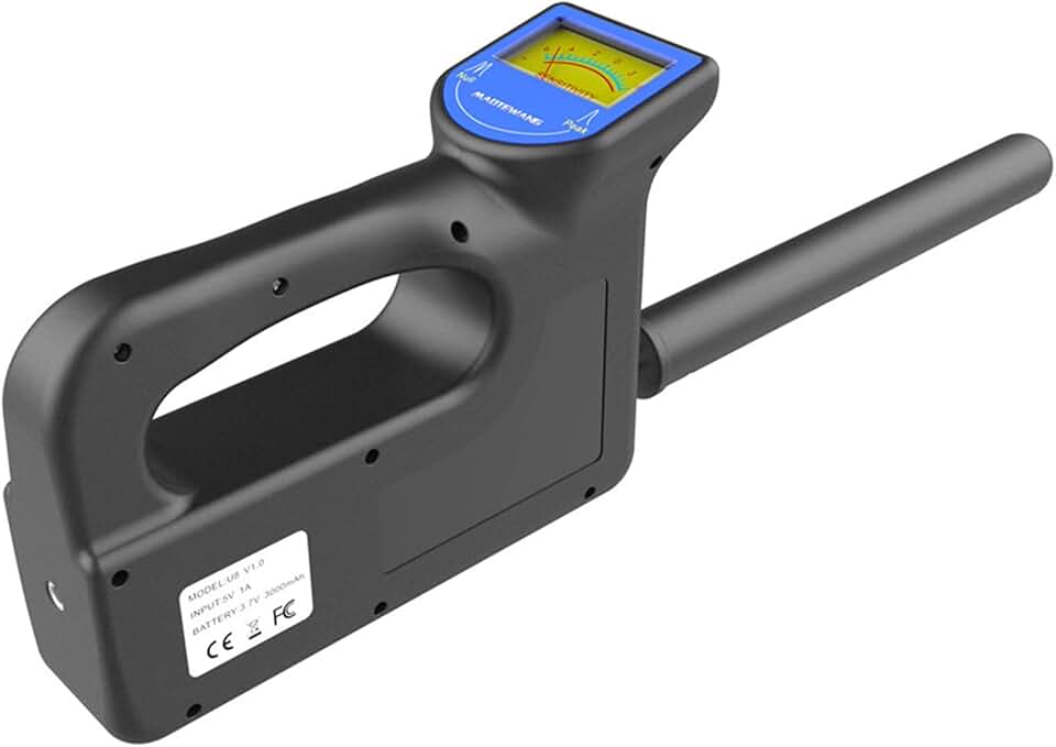 Sanyipace Sewer Camera Locator, 512Hz, Rechargeable Underground Pipe Locator, Underground Cable Location Device, Sewer Camera Accessories, Receiver Locating Wand, 3000mAh Battery Powered