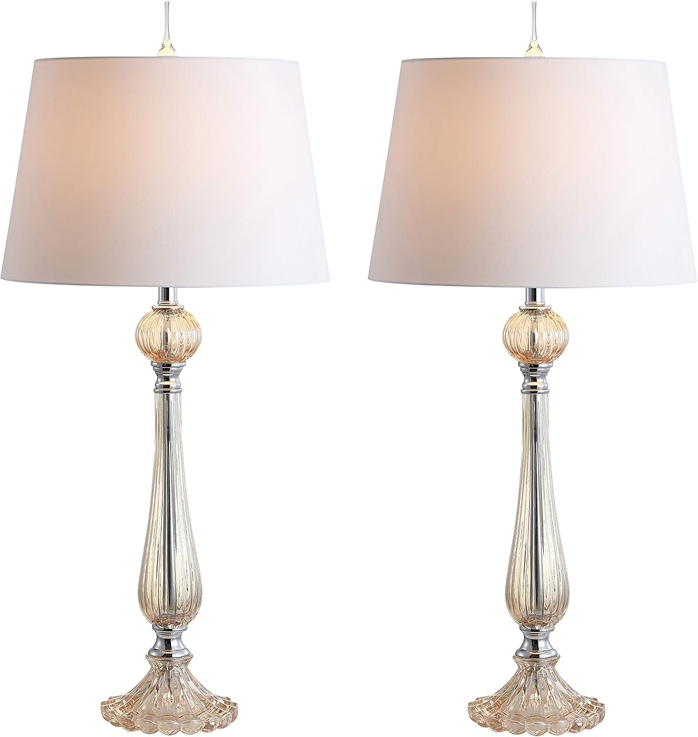 JONATHAN Y JYL2067A-SET2 Set of 2 Table Lamps Chloe 32.5