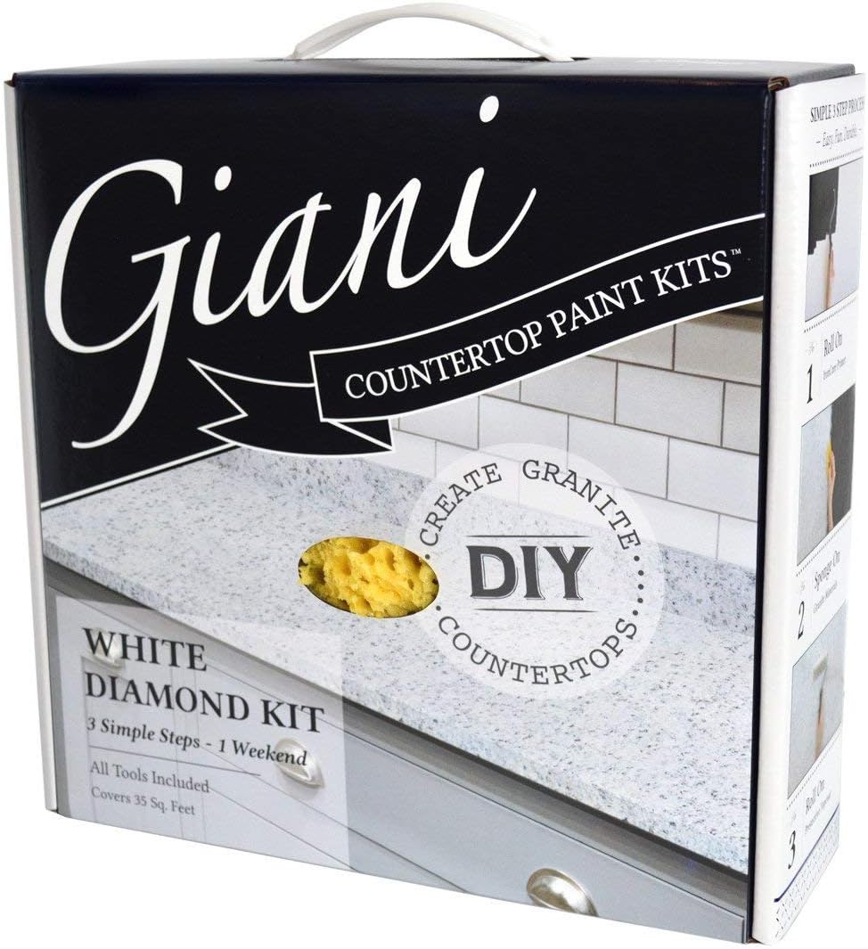 Giani™ Countertop Paint Kit, White Diamond