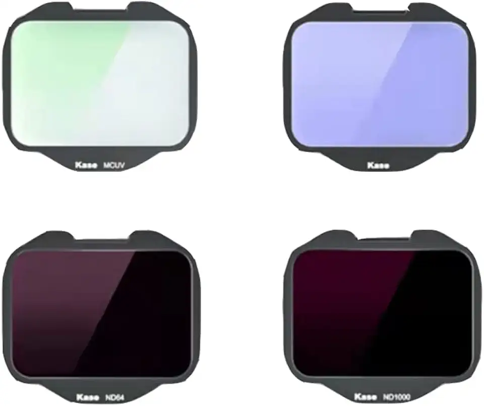 Kase Clip-in Filters Kit MCUV+LP+ND64+ND1000 Camera Filter Neutral Density Light Pollution Camera Filters Compatible with Sony A9 A7C A7M A7R A7S FX3 A1 Alpha Camera