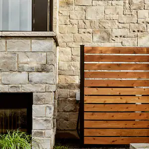 HOFT End Post Kit 73 in. x 3 in. x 3 in. Black Aluminum Fence End Post and Hardware - Kit A6